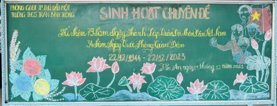 Sinh hoạt chuyên đề