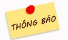 Thông báo về các khoản thu trong năm học 2025-2026