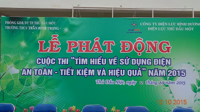 Kết quả cuộc thi  “Tìm hiểu về sử dụng điện an toàn tiết  kiệm và hiệu quả” năm 2015.