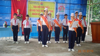 Đại hội Liên đội nhiệm kỳ 2016 - 2017
