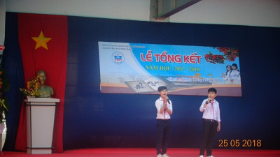 Lễ tổng kết năm học 2017-2018