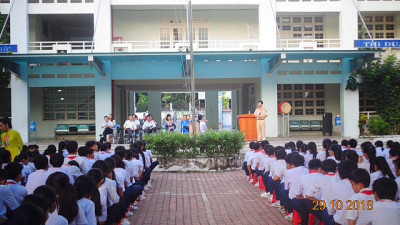 Tuyên truyền an toàn giao thông cho học sinh năm học 2018-2019