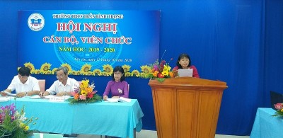 Hội nghị công chức viên chức năm học 2019-2020
