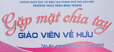 Gặp gỡ chia tay giáo viên về hưu – Thầy Ngô Quyết Chiến