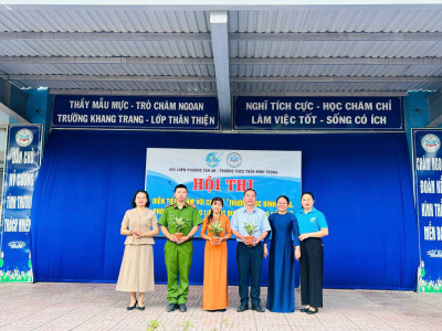 Trường THCS Trần Bình Trọng tổ chức hội thi diễn tiểu phẩm với chủ đề “Trường học bình đẳng, phòng chống bạo lực học đường trên cơ sở giới”