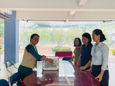 Trường THCS Trần Bình Trọng  tổng kết Chương Trình “Mùa Xuân Cho Em” năm 2025.