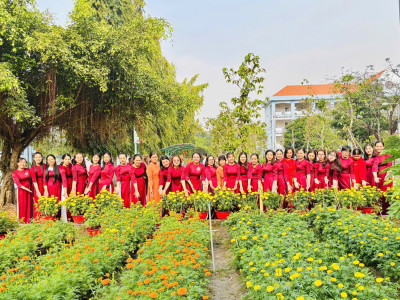 CĐCS TRƯỜNG THCS TRẦN BÌNH TRỌNG HƯỞNG ỨNG TUẦN LỄ ÁO DÀI – NĂM 2025