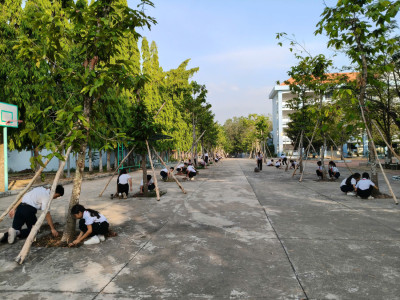 Trường THCS Trần Bình Trọng lan tỏa tinh thần “Trường Học Xanh”
