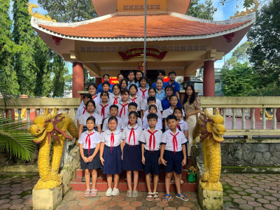 LIÊN ĐỘI THCS TRẦN BÌNH TRỌNG TỔ CHỨC LỄ VIẾNG BIA TƯỞNG NIỆM NHÂN NGÀY THƯƠNG BINH LIỆT SĨ 27/7
