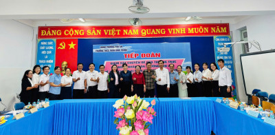 TRƯỜNG THCS TRẦN BÌNH TRỌNG TIẾP ĐOÀN GIÁM SÁT CHUYÊN ĐỀ CỦA THƯỜNG TRỰC HỘI ĐỒNG NHÂN DÂN PHƯỜNG PHÚ AN VỀ VIỆC CHUẨN BỊ NĂM HỌC MỚI 2025 – 2026