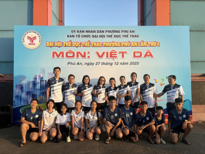 TRƯỜNG THCS TRẦN BÌNH TRỌNG THAM GIA ĐẠI HỘI THỂ DỤC THỂ THAO MÔN CHẠY VIỆT DÃ