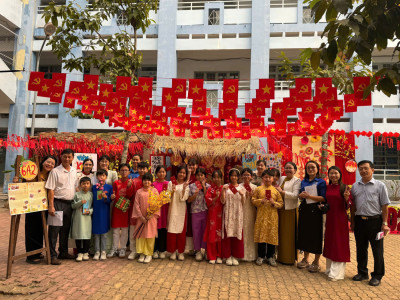 TRƯỜNG THCS TRẦN BÌNH TRỌNG CHẤM THI TIỂU CẢNH TẾT