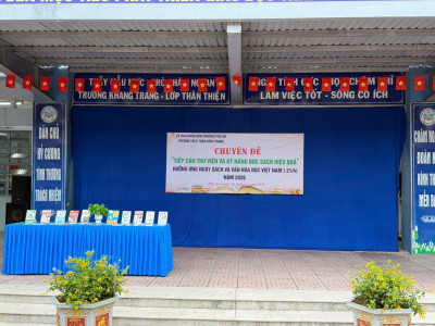 HỌC SINH THCS TRẦN BÌNH TRỌNG “BÙNG NỔ” TRONG NGÀY SÁCH 2026