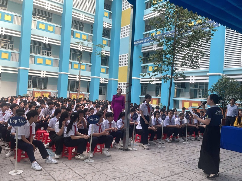 Hoạt Động CLB Tiếng An Học Sinh Trường THCS Hiệp An
