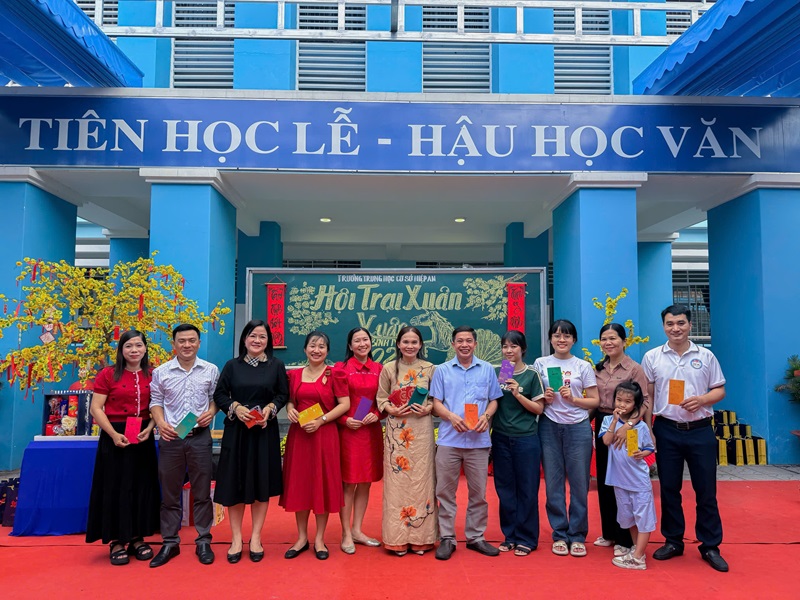 Trường THCS Hiệp An Tổ Chức Hội Trại Xuân Bính Ngọ 2026 – Sôi Nổi, Ấm Áp Và Đậm Đà Bản Sắc