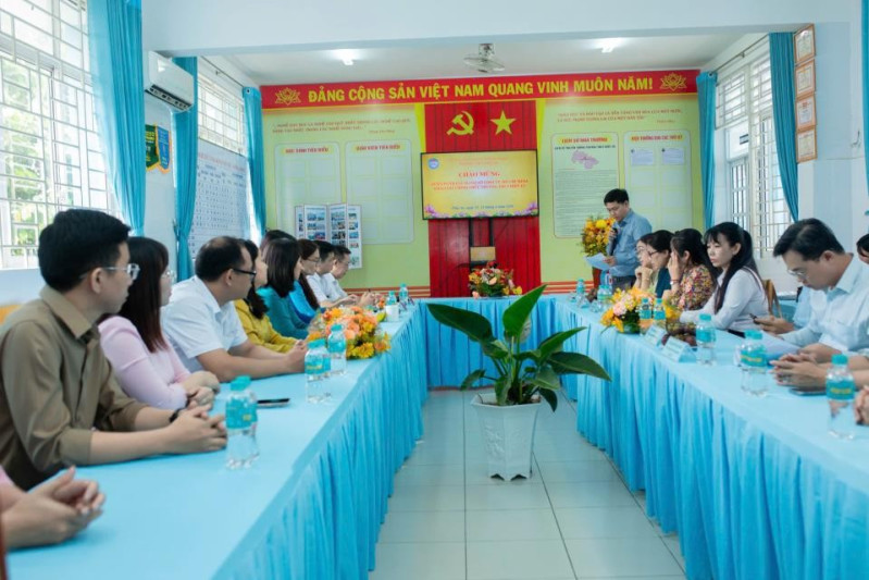 TRƯỜNG THCS HIỆP AN TIẾP ĐOÀN KIỂM TRA ĐÁNH GIÁ NGOÀI CỦA SỞ GIÁO DỤC VÀ ĐÀO TẠO TP. HCM