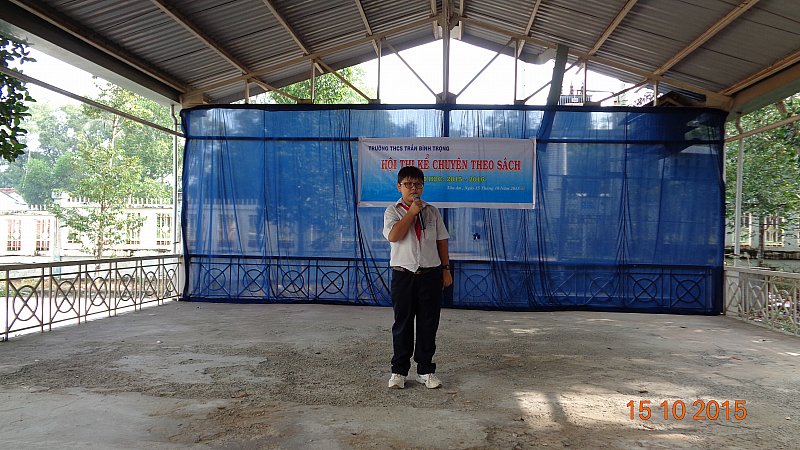 Hội thi kể chuyện theo sách năm học 2015-2016
