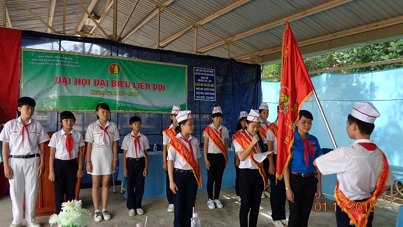 Đại hội Liên đội nhiệm kỳ 2015 - 2016