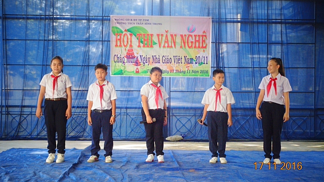 Hội thi văn nghệ chào mừng ngày Nhà giáo Việt Nam 20/11