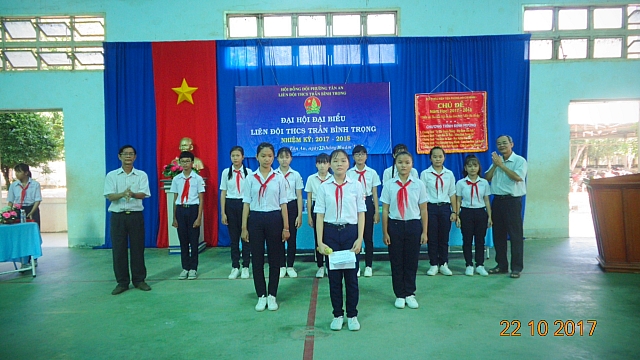Đại hội Liên đội nhiệm kỳ 2017 - 2018