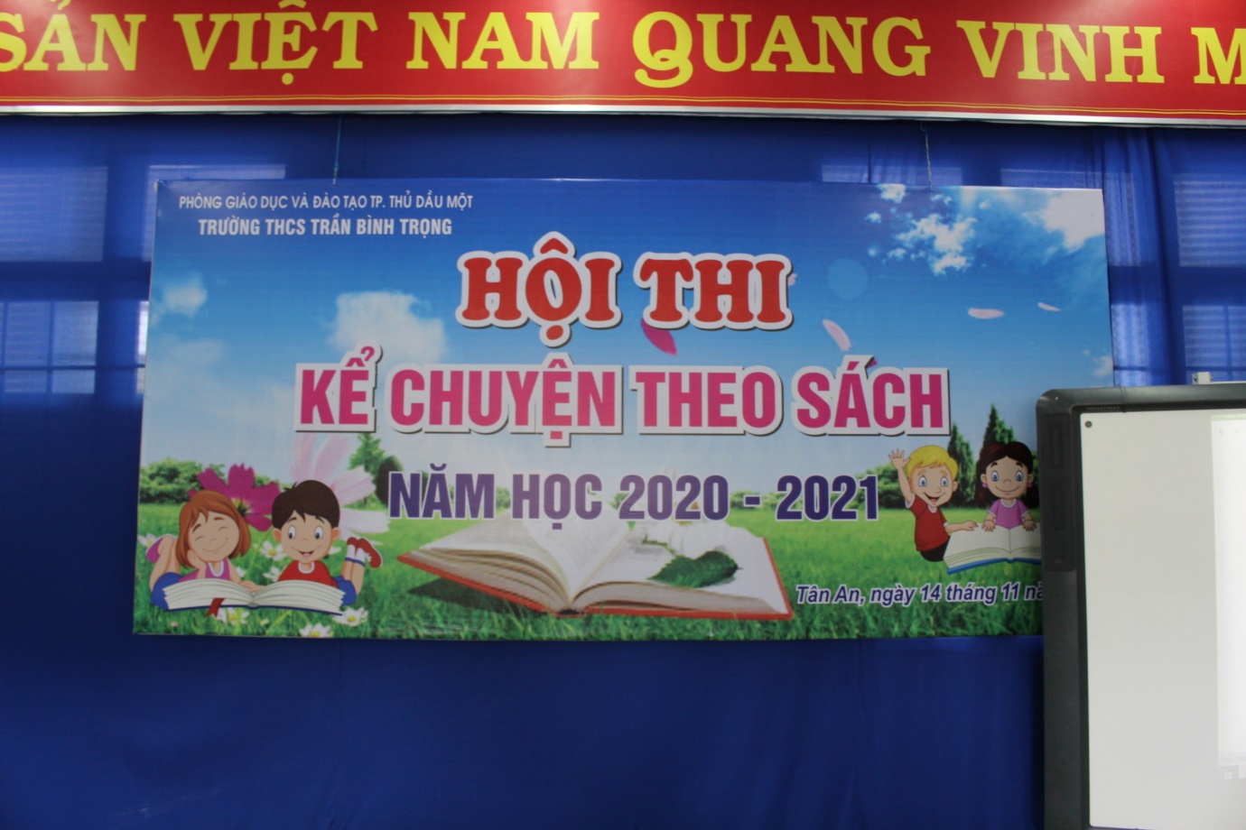 TRƯỜNG THCS TRẦN BÌNH TRỌNG TỔ CHỨC HỘI THI KỂ CHUYỆN THEO SÁCH NĂM HỌC 2020 – 2021